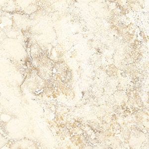 Close-up of a beige, weathered stone surface with cracks and a speckled texture.