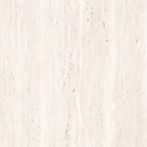 Close-up of a light beige marble surface with subtle vertical veining.