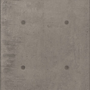Concrete surface showing four circular indentations arranged in a 2x2 grid.